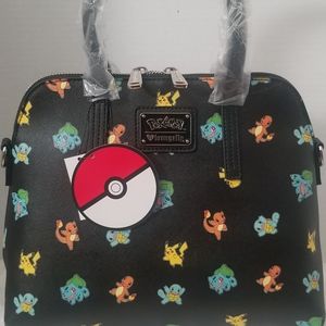Loungefly AOP Pokemon Starter Bag
